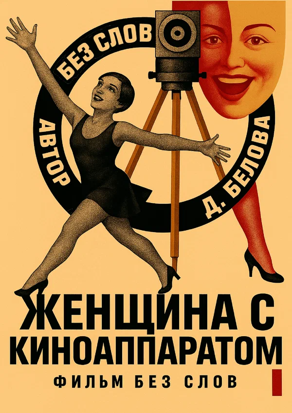Постер: Женщина с киноаппаратом