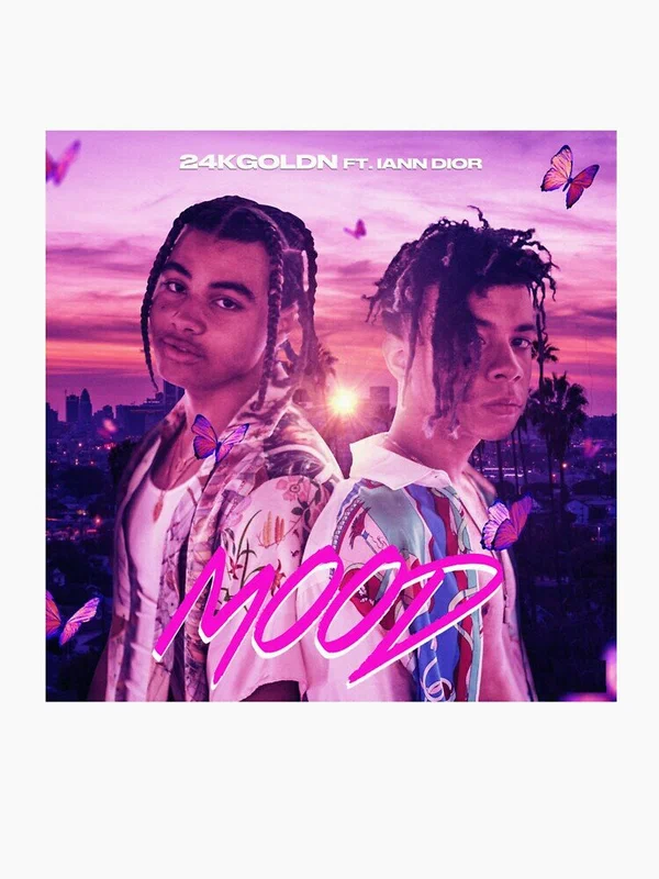 Постер: 24kGoldn Feat. Iann Dior: Mood