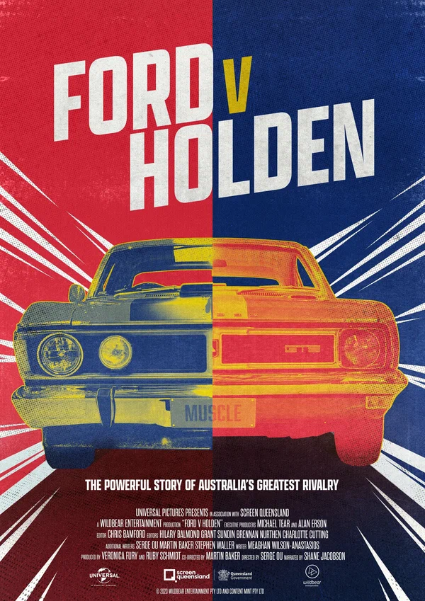 Постер: Ford против Holden