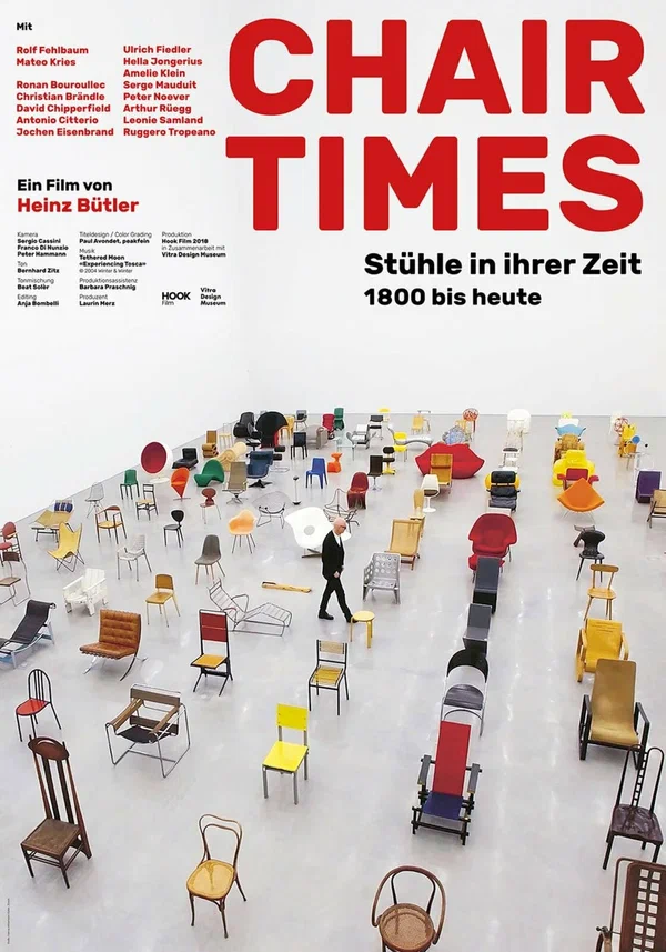 Постер: Chair Times - A History of Seating - From 1800 to Today