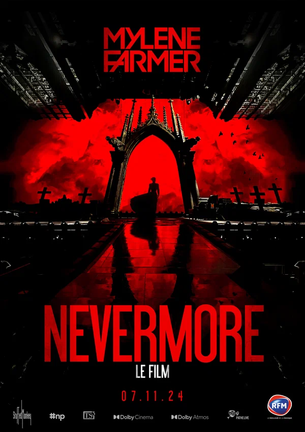 Постер: Mylène Farmer : Nevermore - Le film