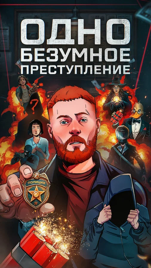 Постер: Одно безумное преступление