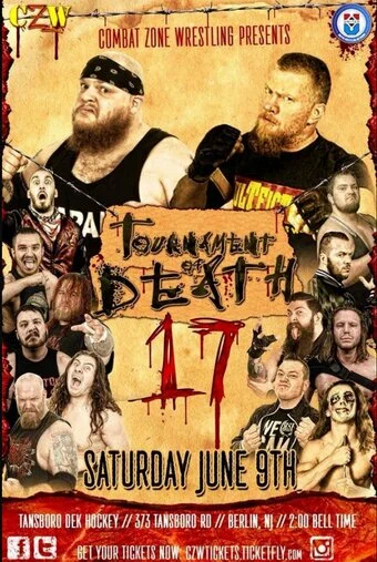 Постер: CZW: Турнир смерти 17