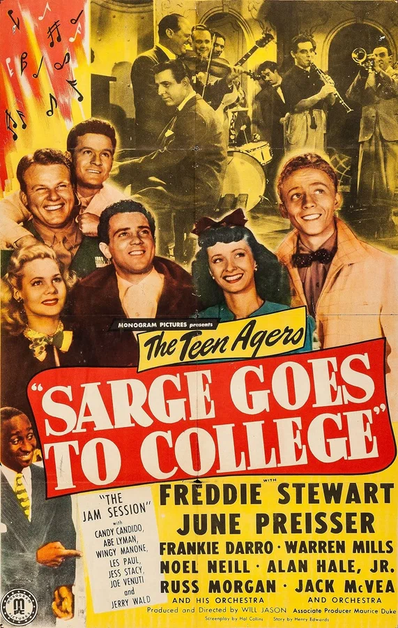 Постер: Sarge Goes to College