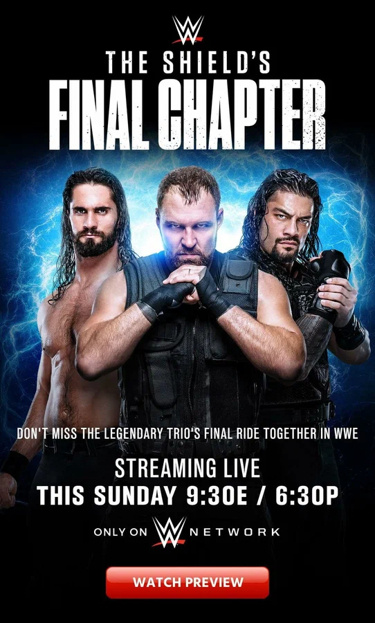Постер: WWE The Shield’s Final Chapter