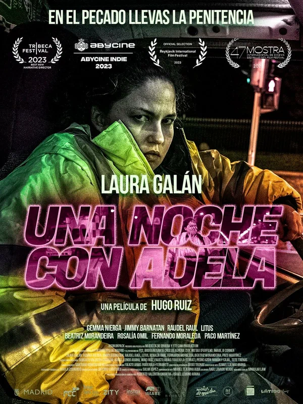 Постер: Una noche con Adela