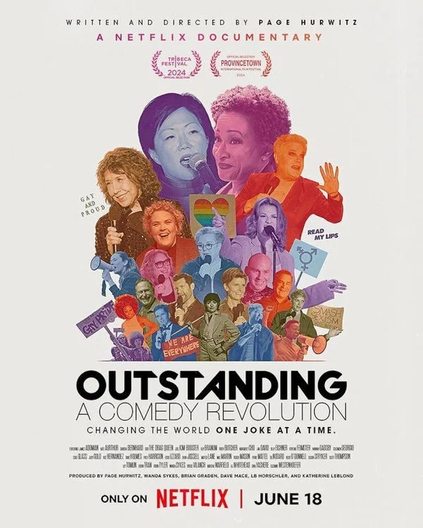 Постер: Outstanding: A Comedy Revolution