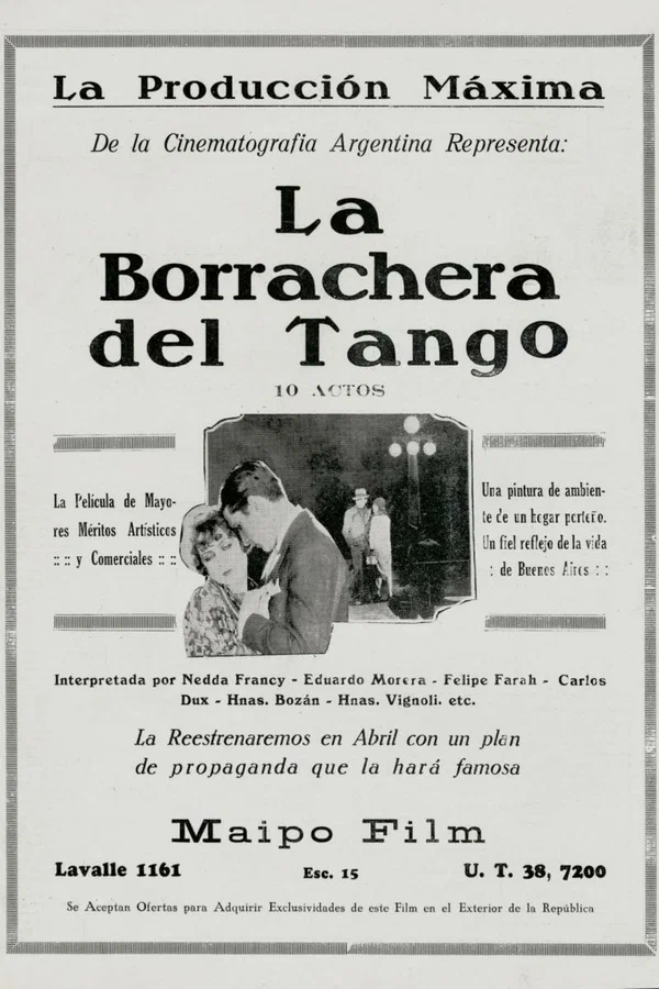 Постер: La borrachera del tango