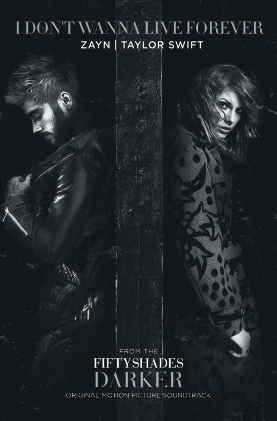 Постер: Zayn & Taylor Swift: I Don't Wanna Live Forever