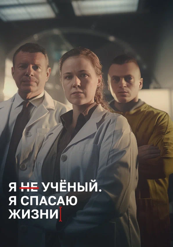 Постер: Я учёный. Я спасаю жизни