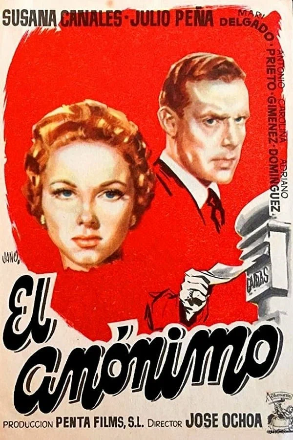 Постер: El anónimo