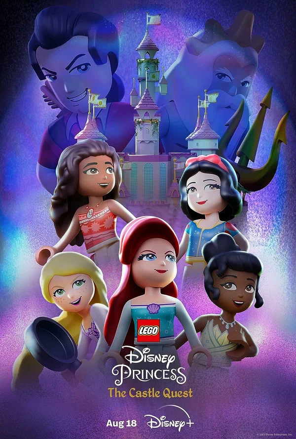 Постер: LEGO принцессы Disney: Квест в замке