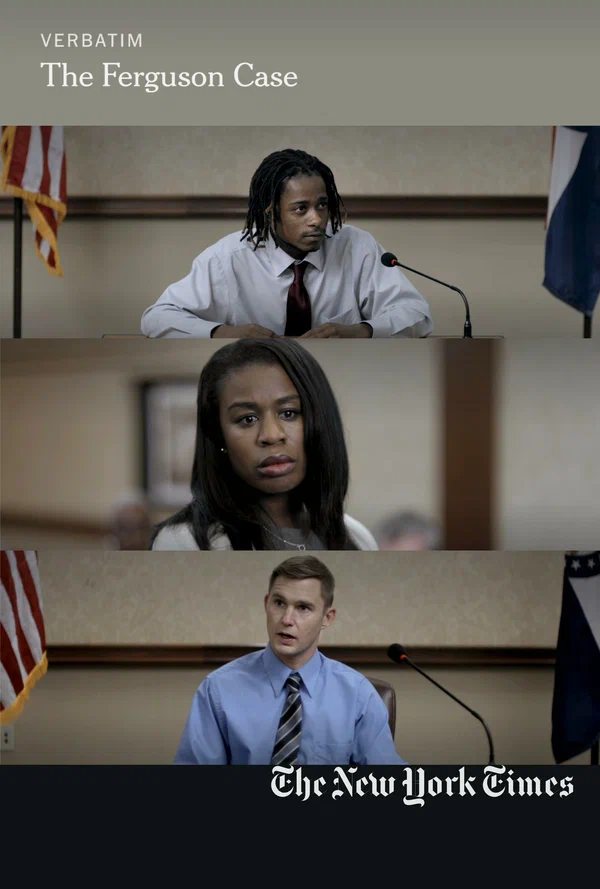 Постер: Verbatim: The Ferguson Case