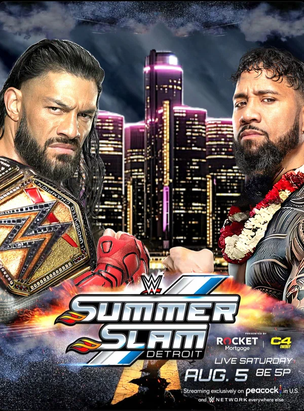 Постер: WWE SummerSlam 2023