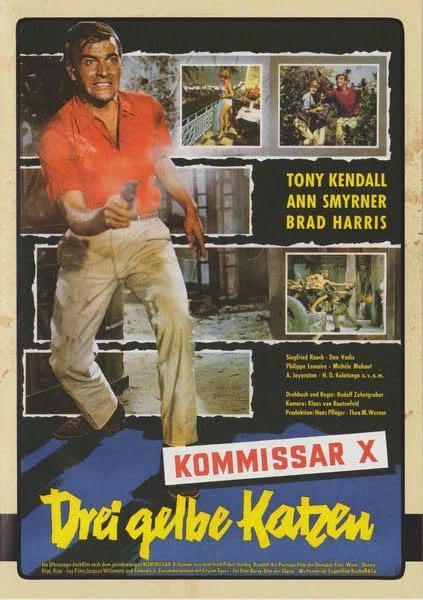 Постер: Комиссар X: Три золотые кошки