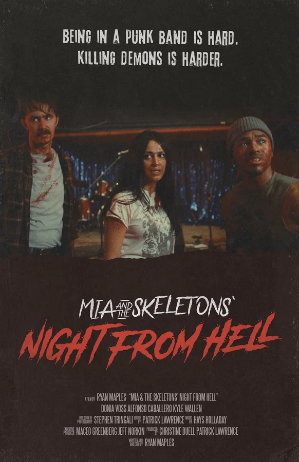 Постер: Mia & The Skeletons' Night from Hell