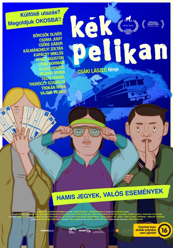 Постер: Синий пеликан