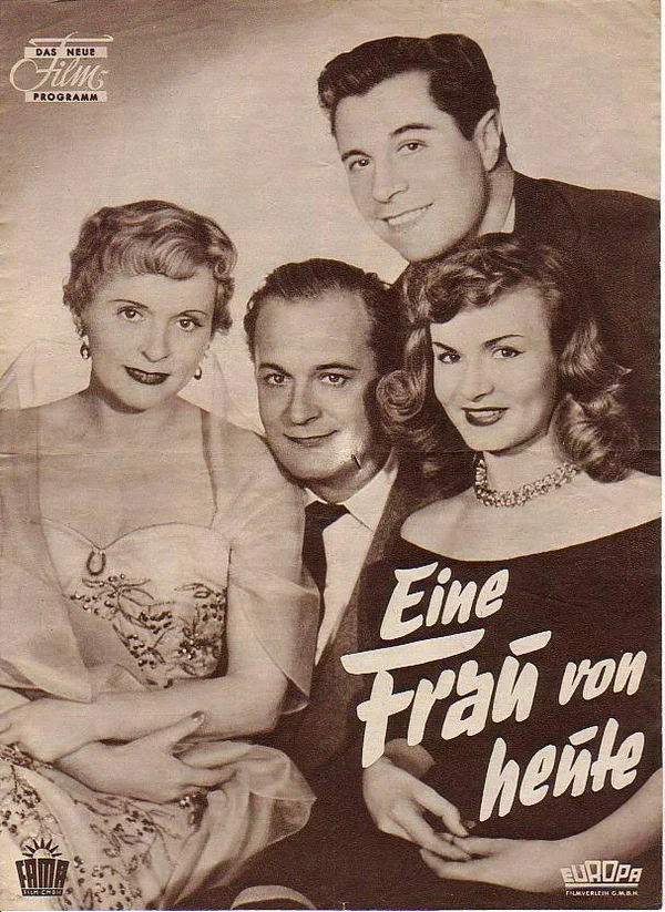 Постер: Eine Frau von heute