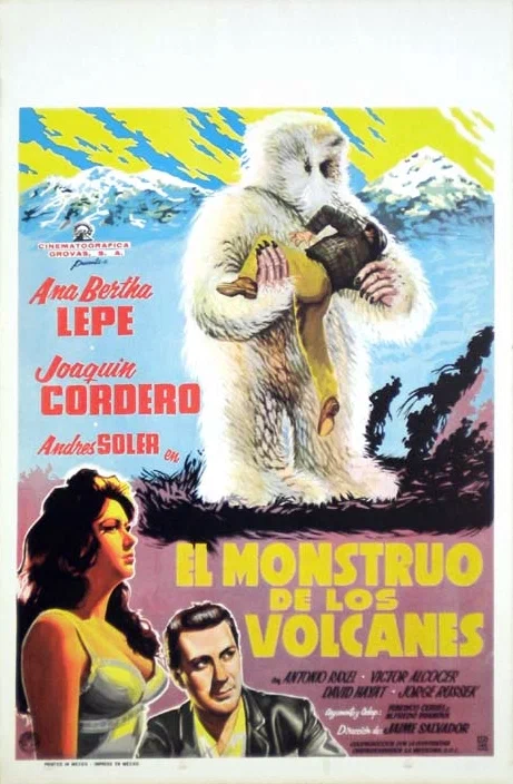 Постер: El monstruo de los volcanes