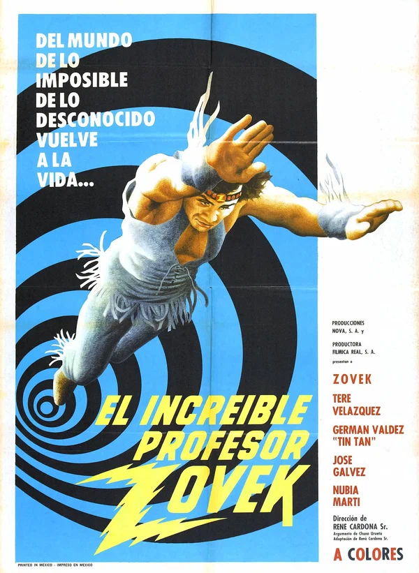 Постер: El increíble profesor Zovek