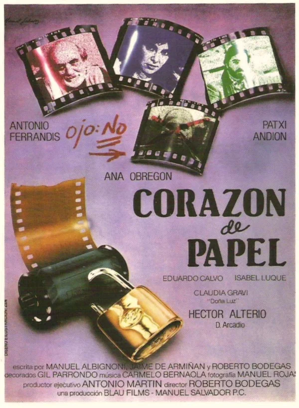 Постер: Corazón de papel