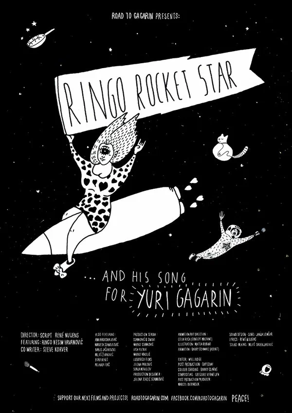 Постер: Ringo Rocket Star and His Song for Yuri Gagarin