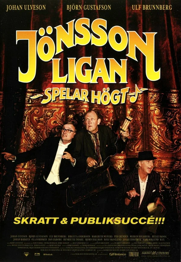 Постер: Jönssonligan spelar högt