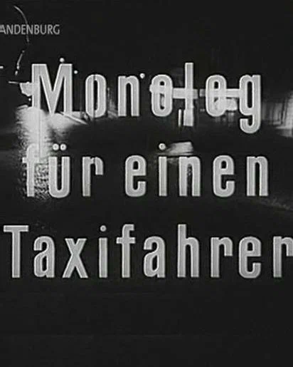Постер: Monolog für einen Taxifahrer