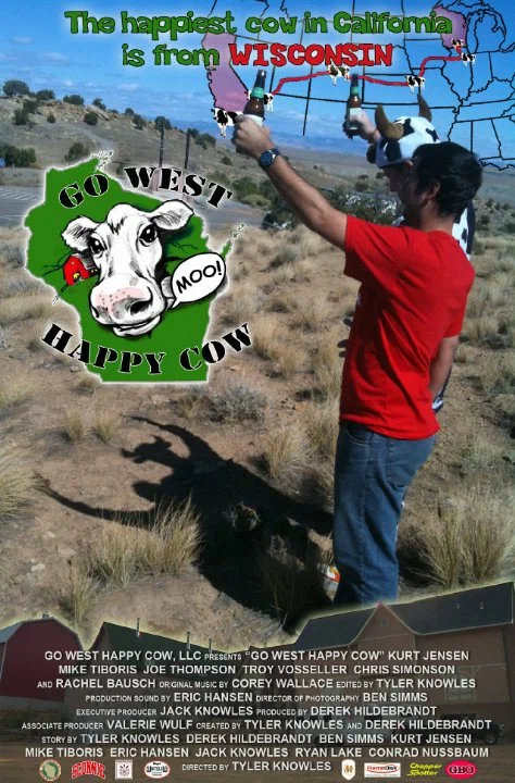 Постер: Go West Happy Cow