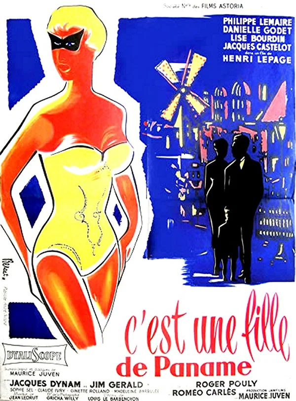 Постер: C'est une fille de Paname