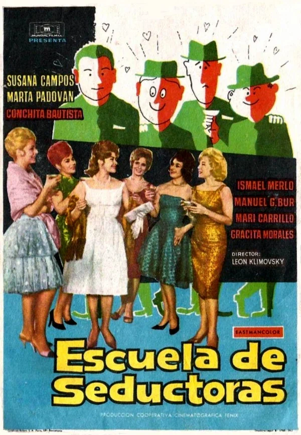 Постер: Escuela de seductoras