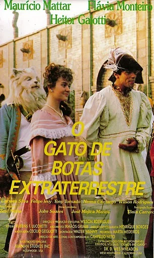 Постер: O Gato de Botas Extraterrestre