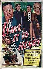 Постер: Leave It to Henry