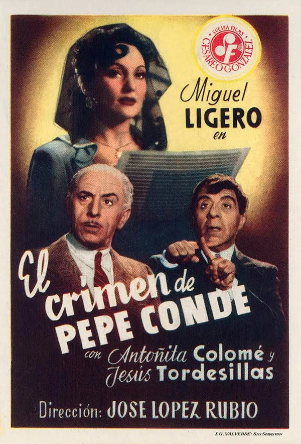 Постер: El crimen de Pepe Conde