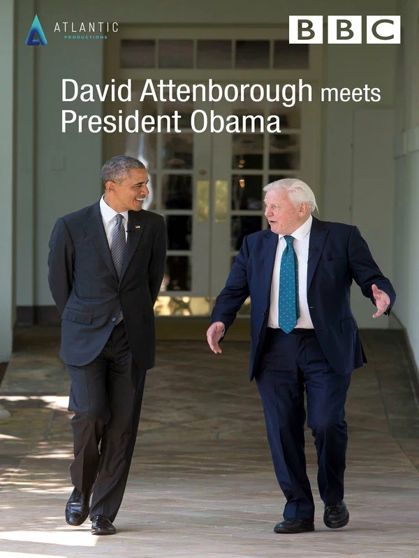 Постер: David Attenborough Meets President Obama