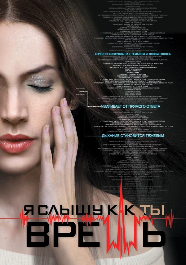 Постер: Я слышу, как ты врешь