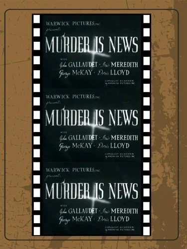 Постер: Murder Is News