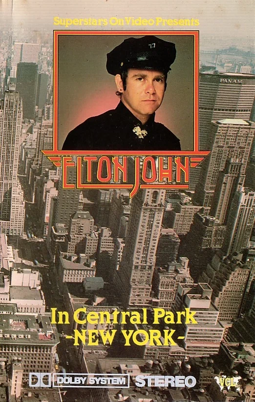 Постер: Elton John in Central Park New York