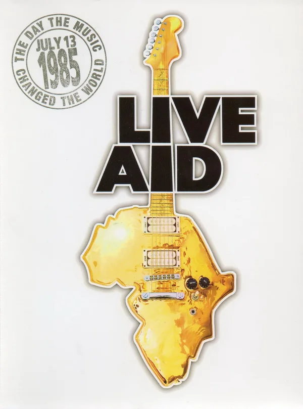 Постер: Музыкальный фестиваль Live Aid