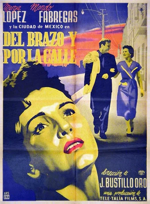 Постер: Del brazo y por la calle