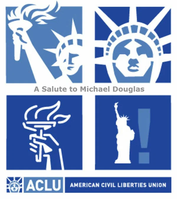 Постер: Ежегодная награда ACLU: Чествование Майкла Дугласа