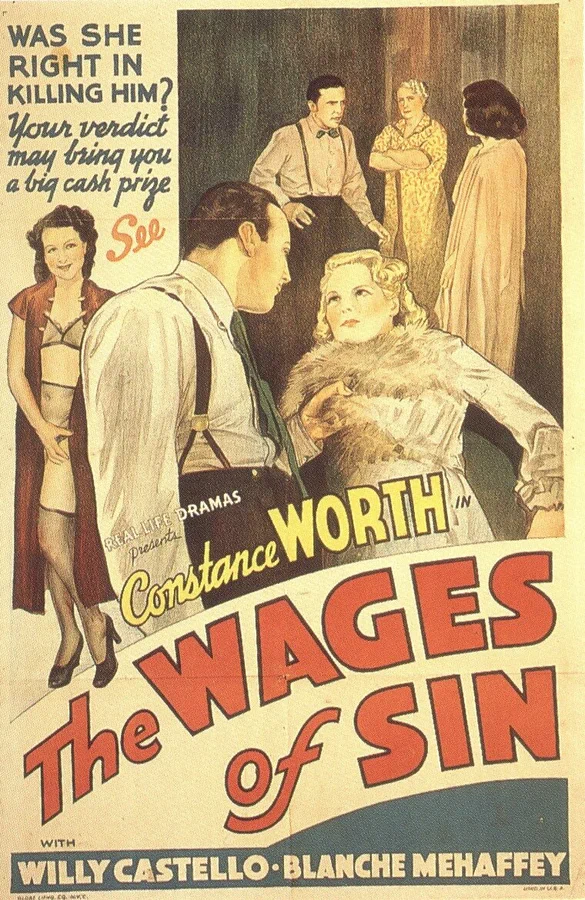 Постер: The Wages of Sin