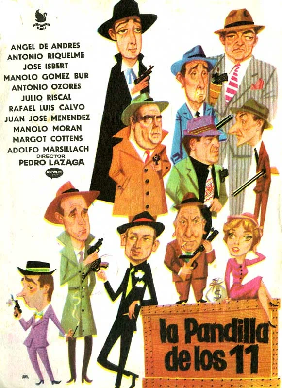 Постер: La pandilla de los once