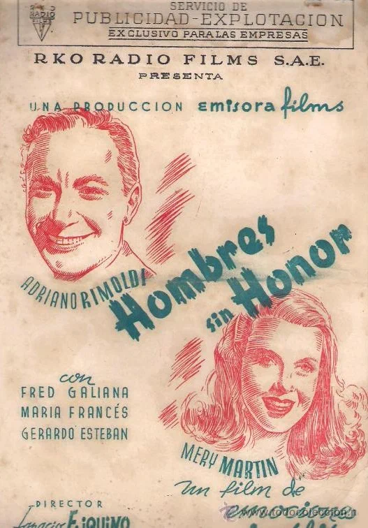 Постер: Hombres sin honor