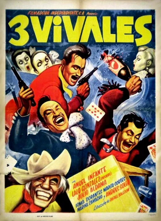 Постер: Los tres vivales