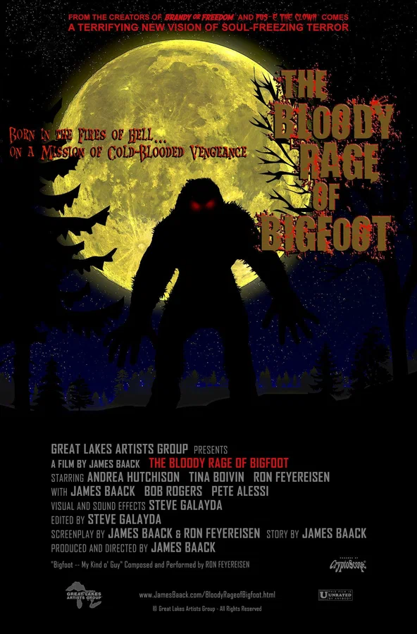 Постер: The Bloody Rage of Bigfoot