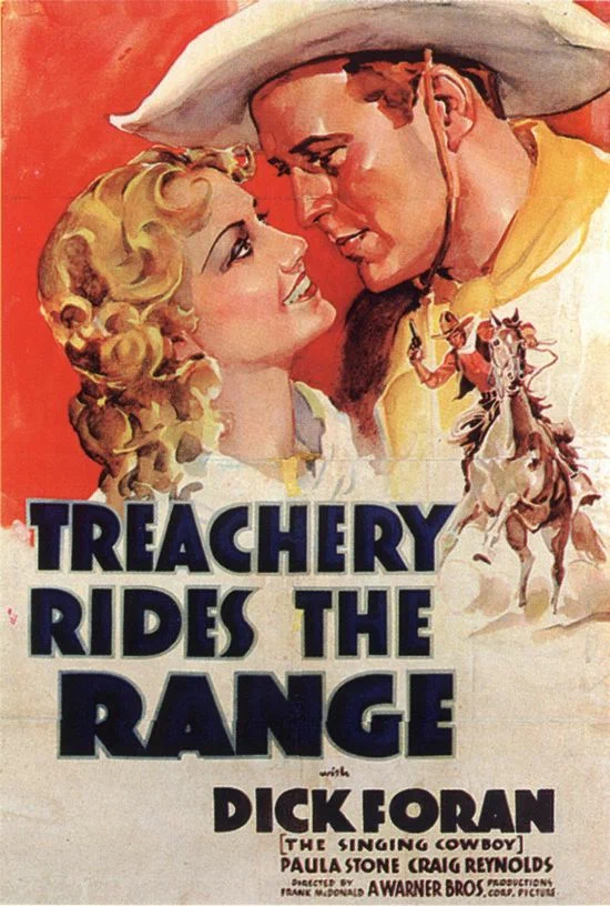 Постер: Treachery Rides the Range