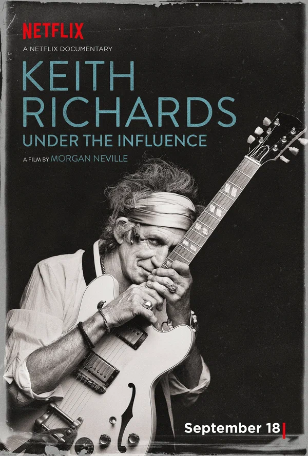 Постер: Keith Richards: Under the Influence