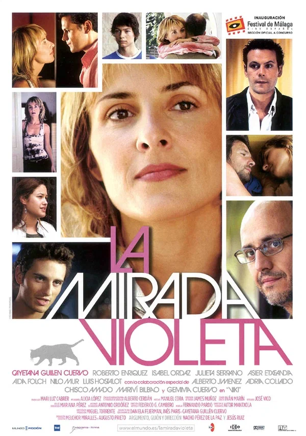 Постер: La mirada violeta