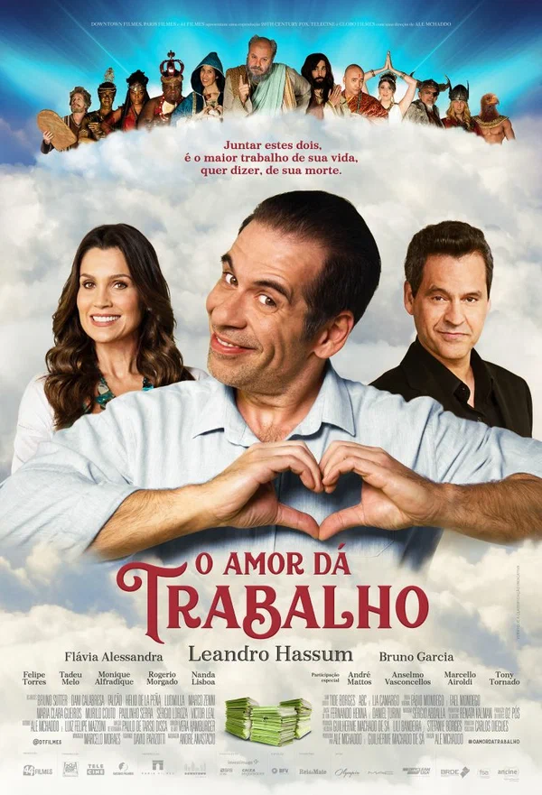 Постер: O Amor Dá Trabalho